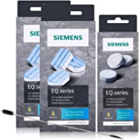 Siemens TZ80001 10 pastillas de limpieza + 6 pastillas descalcificadoras TZ80002 para EQ